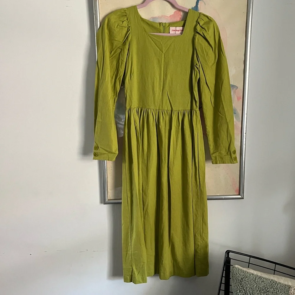 Lisa Says Gah Maddie Linen Dress - Picture 7 of 8